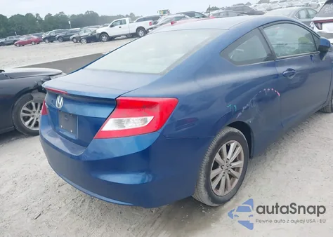 2012 Honda Civic Ex z USA, uszkodzony, nr VIN 2HGFG3B87CH522913